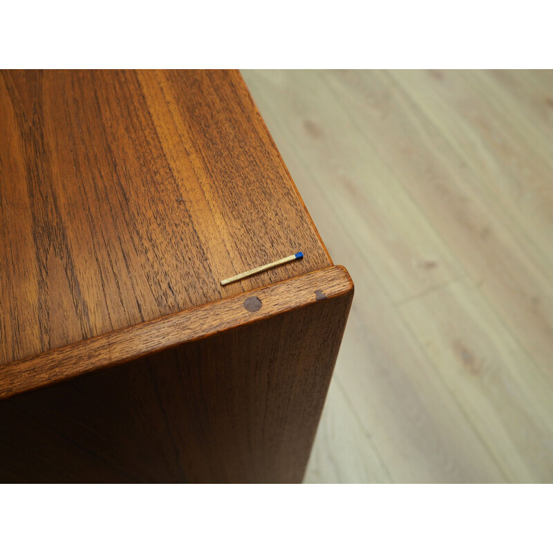 Vintage small bookcase in teak, 1960-70s