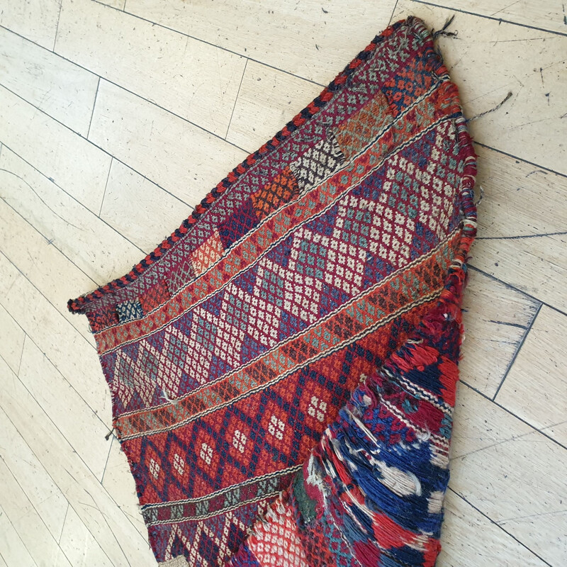 Vintage North African Saddle Rug