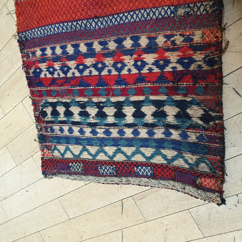 Vintage North African Saddle Rug