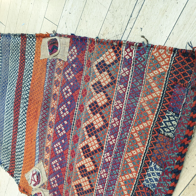 Vintage North African Saddle Rug
