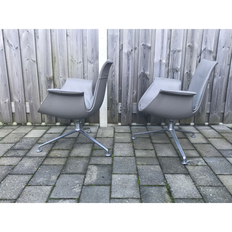 Vintage FK6727 Tulip Lounge chair by Preben Fabricius & Jørgen Kastholm for Walter Knoll 1990s