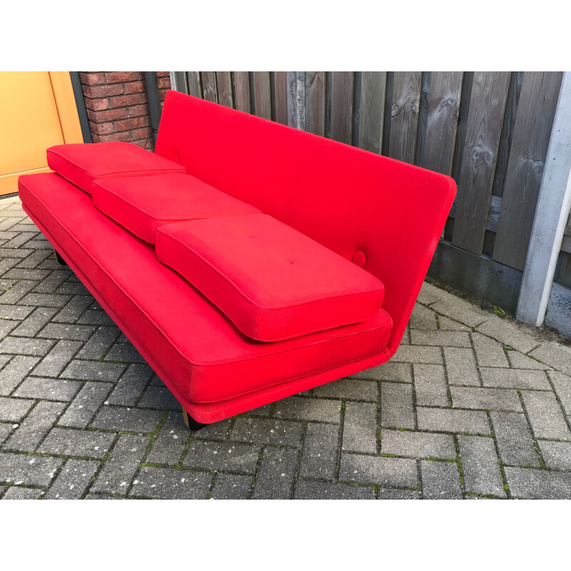 Vintage C671 3-seater sofa by Kho Liang Le for Artifort 1960s