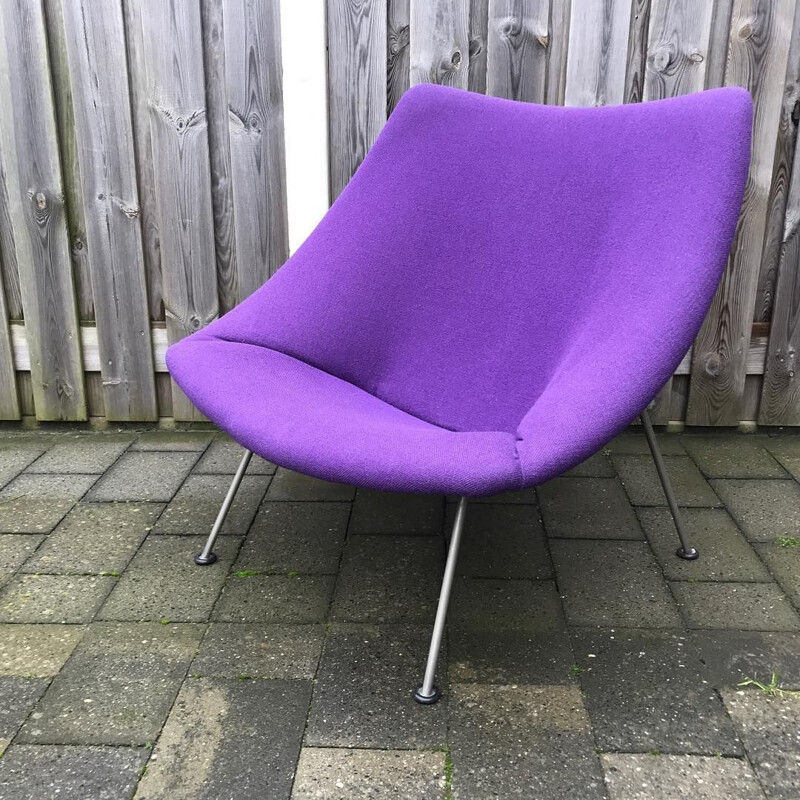 Vintage F157 Oyster Chair by Pierre Paulin for Artifort 1970