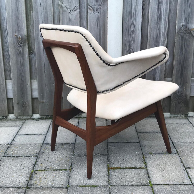 Vintage Pinguïn armchair by Louis van Teeffelen for WéBé 1950