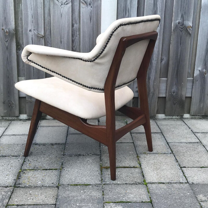 Vintage Pinguïn armchair by Louis van Teeffelen for WéBé 1950