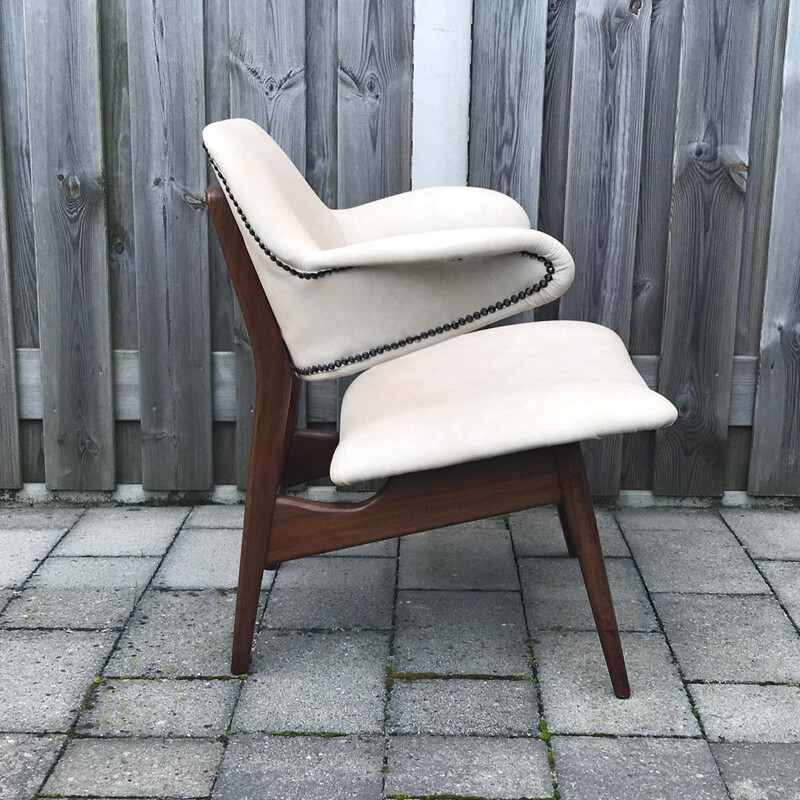 Vintage Pinguïn armchair by Louis van Teeffelen for WéBé 1950