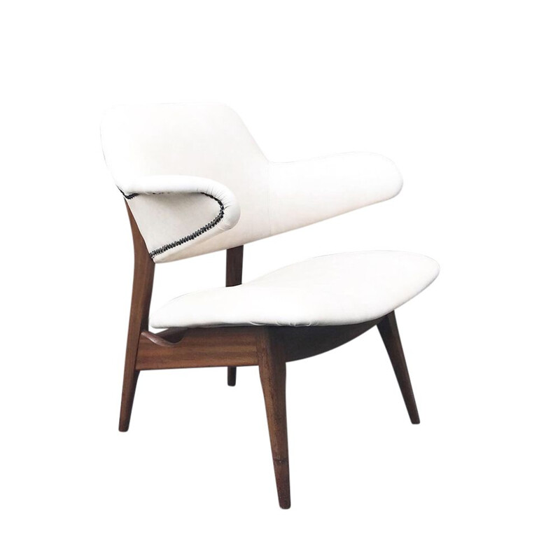 Vintage Pinguïn armchair by Louis van Teeffelen for WéBé 1950