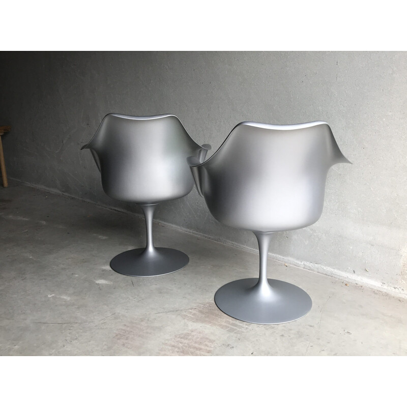 Set of 6 Vintage Tulip Swivel Chairs by Eero Saarinen for Knoll International, 2008