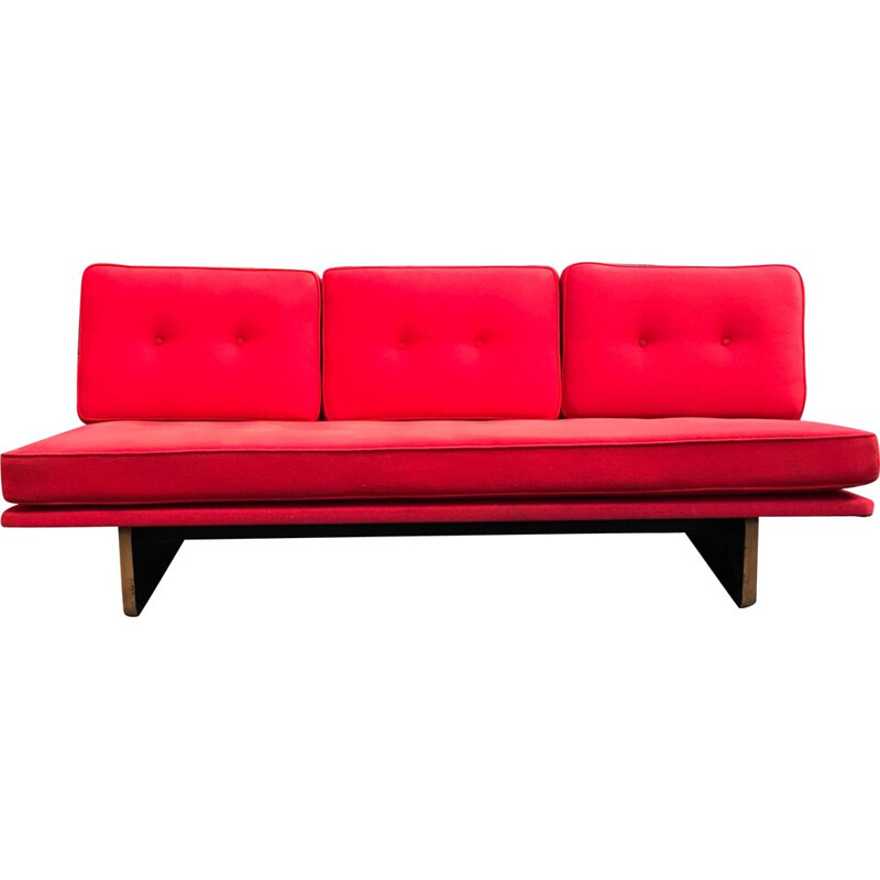 Vintage C671 3-seater sofa by Kho Liang Le for Artifort 1960s