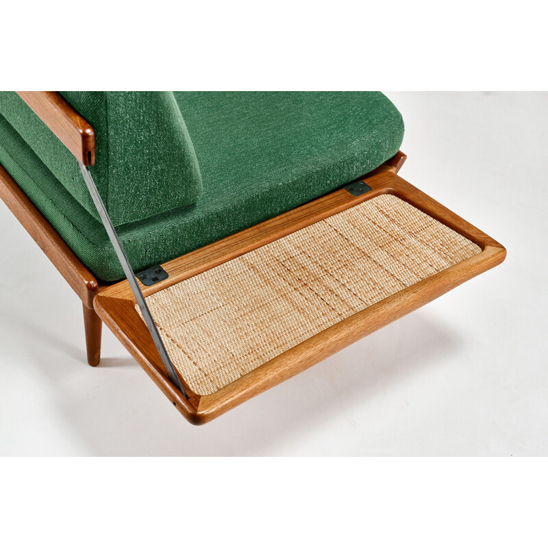 Vintage bench Daybed Fd 451, Peter Hvidt & Orla Mølgaard-Nielsen for France & Søn. C.1960