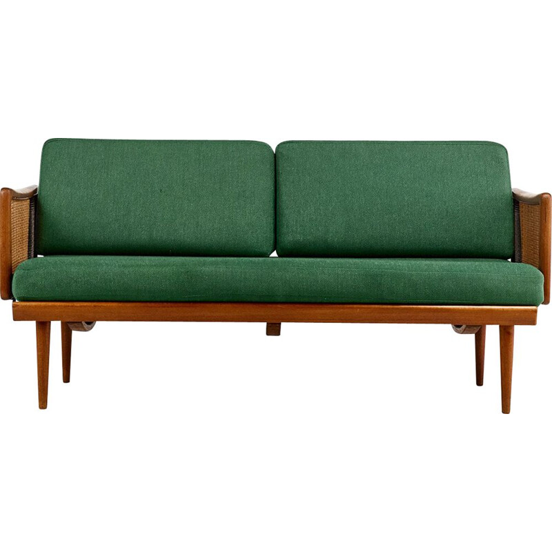 Vintage bench Daybed Fd 451, Peter Hvidt & Orla Mølgaard-Nielsen for France & Søn. C.1960