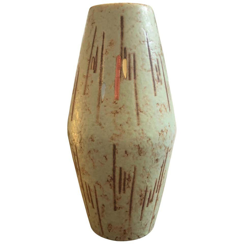 Vase vintage en céramique de Scheurich, Allemagne 1960
