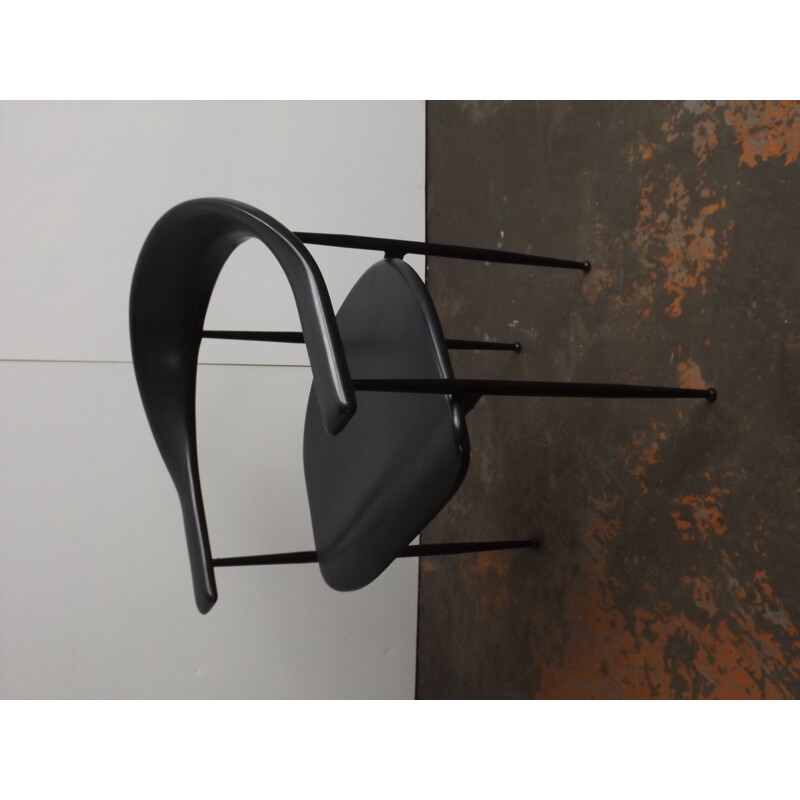 Série de 4 chaises Fasem P40 vintage de Vegni
