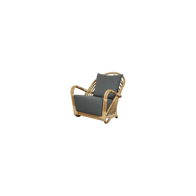 Vintage AJ237 rattan armchair by Arne Jacobsen, 1930
