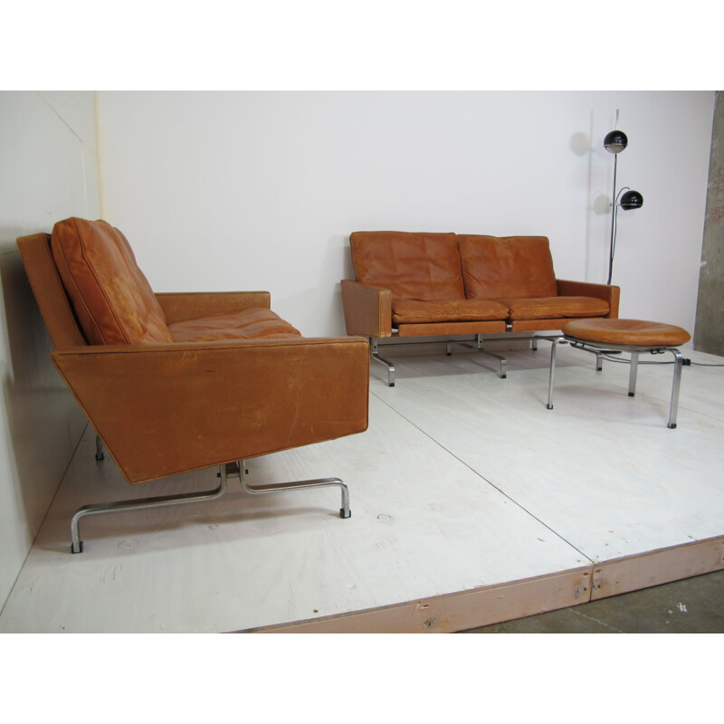 Vintage PK-31 & PK-33 Living Room set by Poul Kjærholm for E. Kold Christensen, 1950s