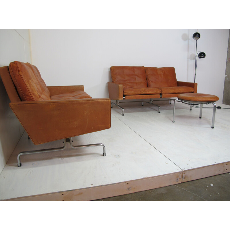 Vintage PK-31 & PK-33 Living Room set by Poul Kjærholm for E. Kold Christensen, 1950s