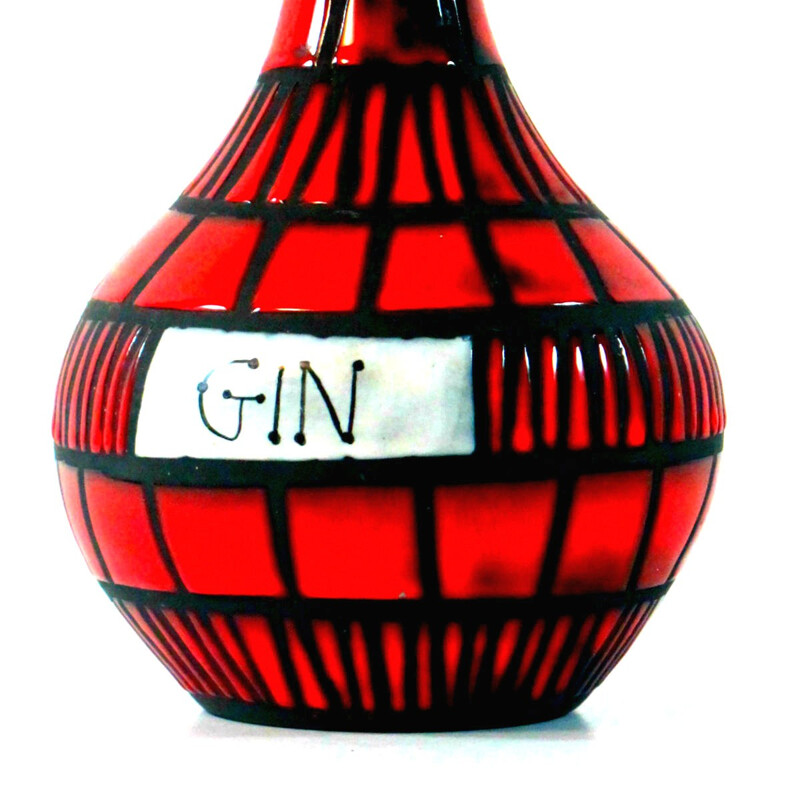Bottle Vase "Gin", Roger Capron - 1950s 