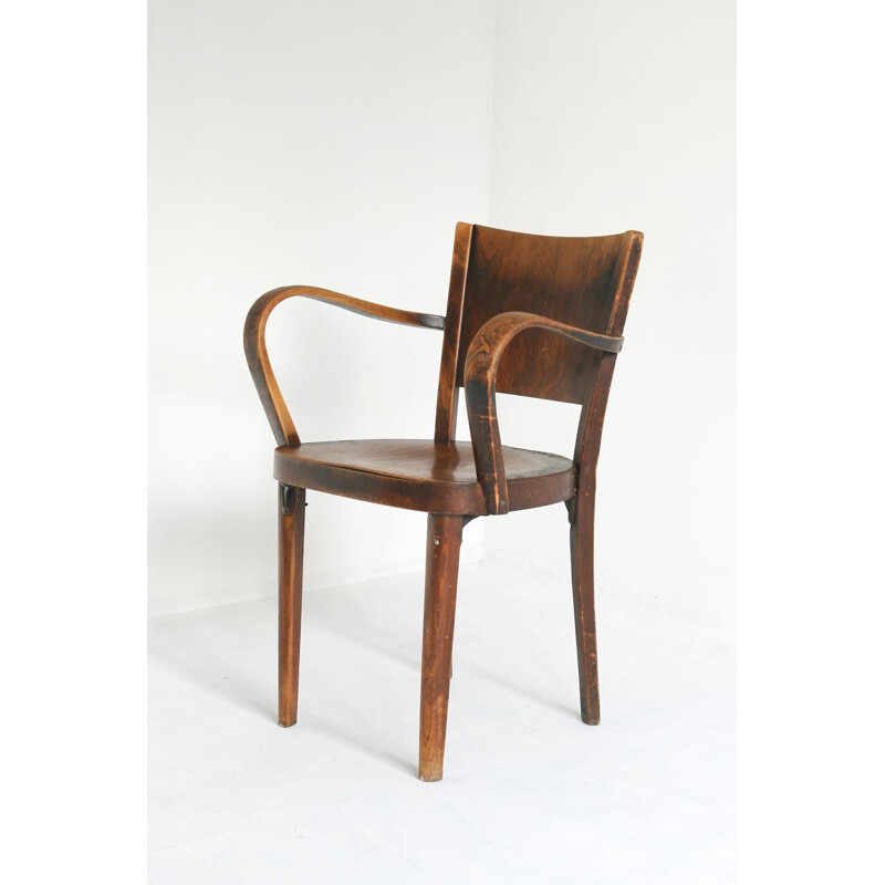 Vintage Bentwood B47 armchair from Thonet, 1920
