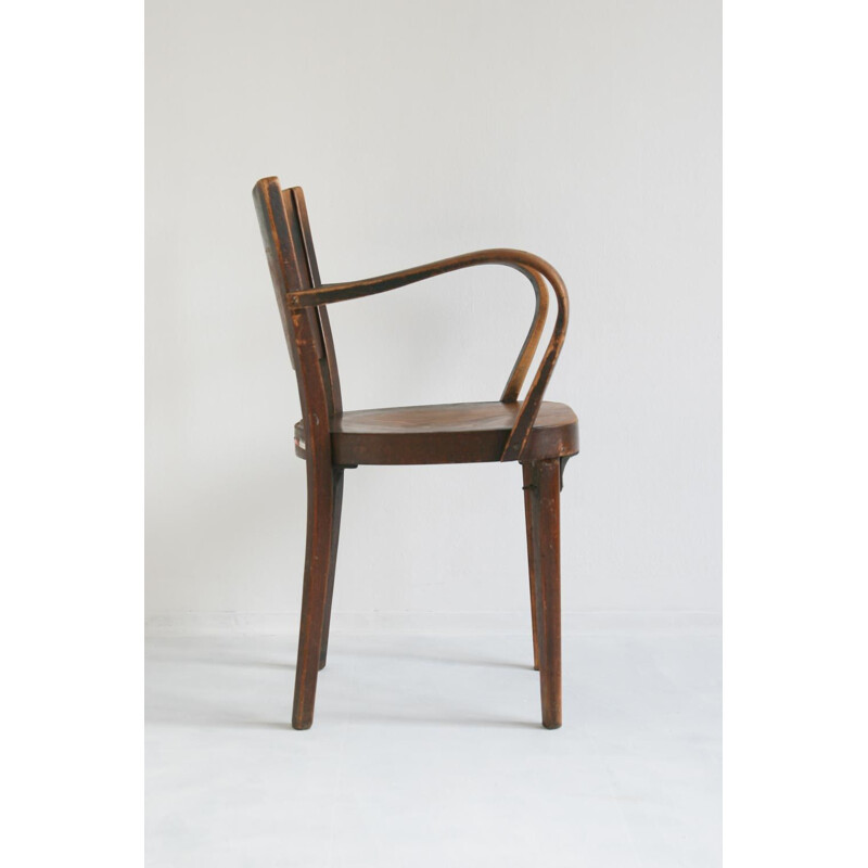 Vintage Bentwood B47 armchair from Thonet, 1920