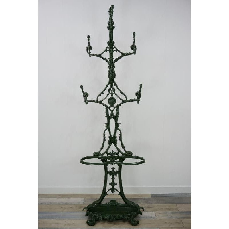 Art Nouveau vintage coat rack by Alfred Corneau, 1930s