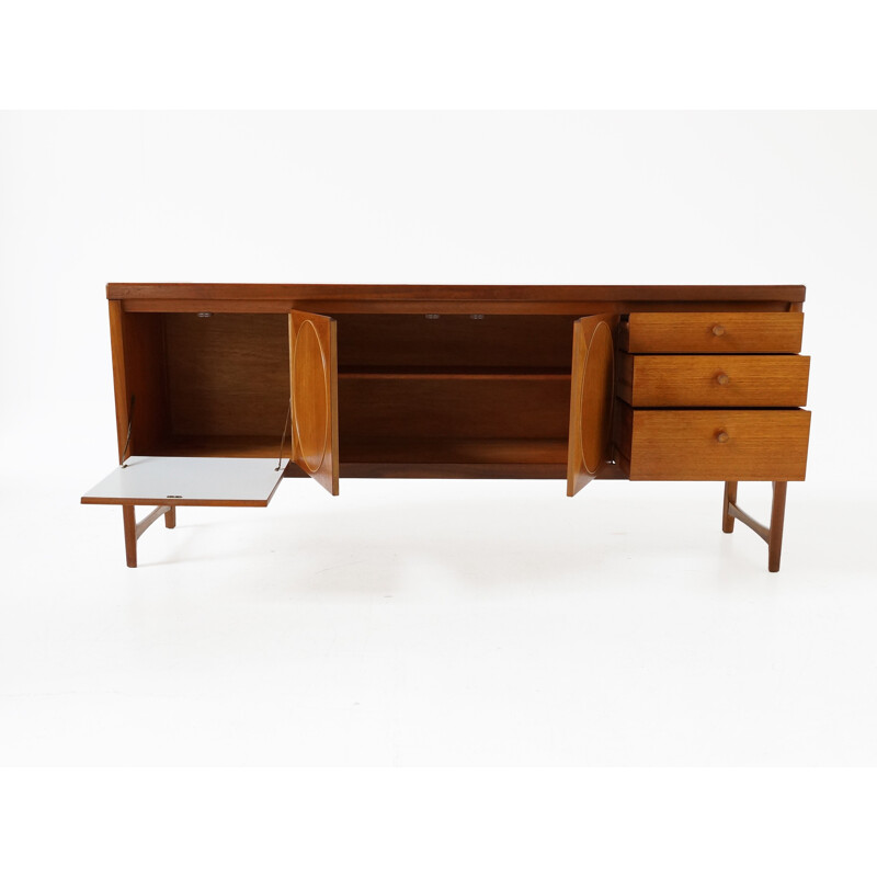 Enfilade Nathan Furniture en teck, Patrick LEE - 1960