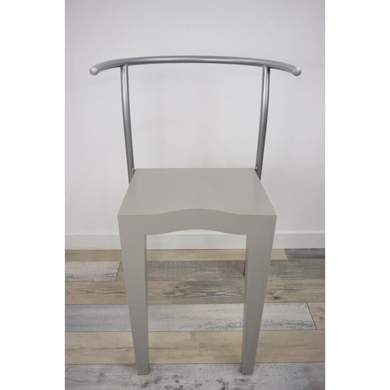 Ensemble de 4 chaises vintage Dr Glob par Philippe Starck pour Kartell, 1980s