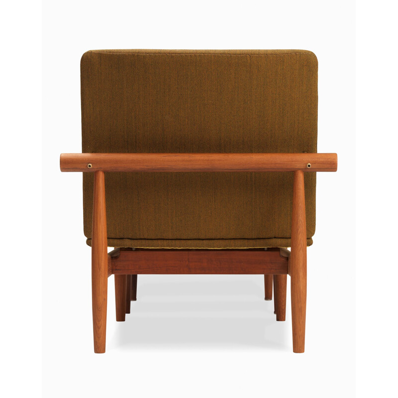 Vintage armchair "Japan Chair" and its ottoman by Finn Juhl 1963