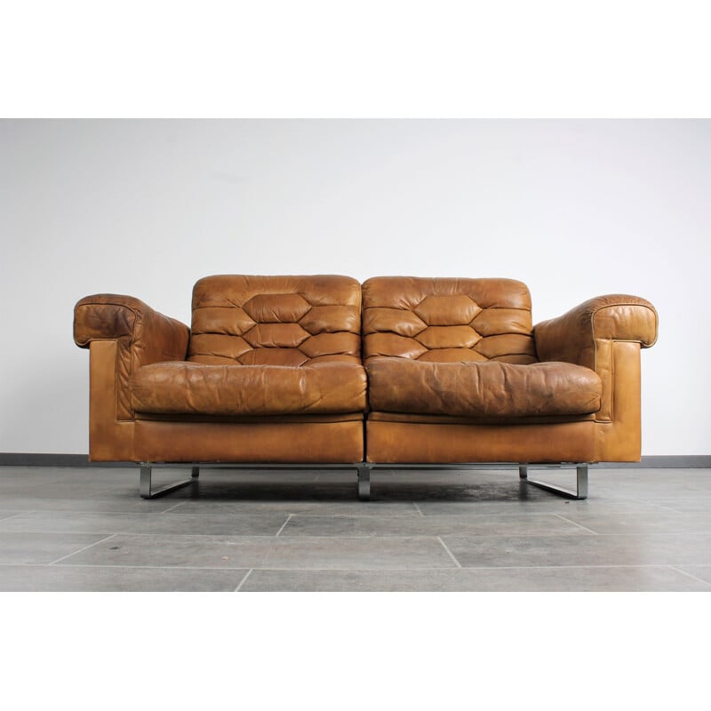 DS-P vintage sofa van Robert Haussmann voor De Sede