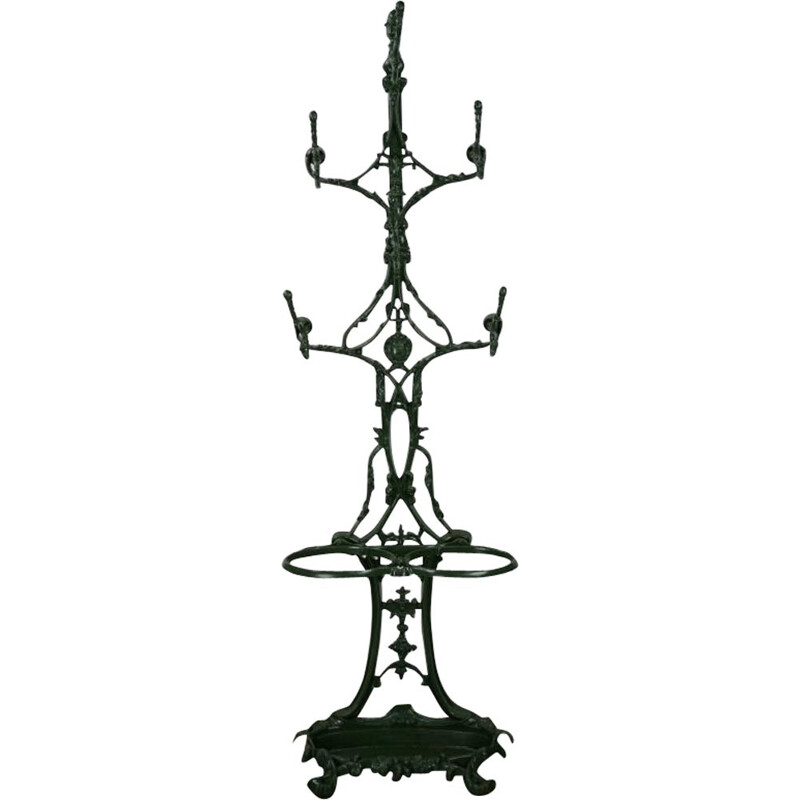 Art Nouveau vintage coat rack by Alfred Corneau, 1930s