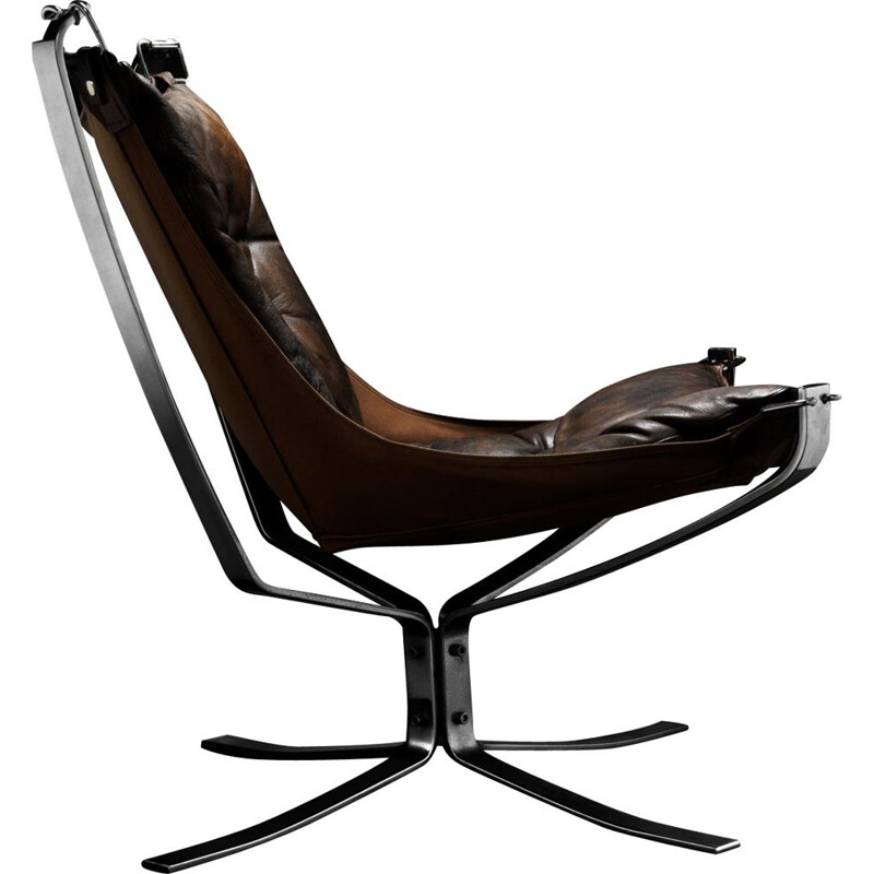 Fauteuil Falcon Chair par Sigurd Ressel pour Vatne Møbler 1970