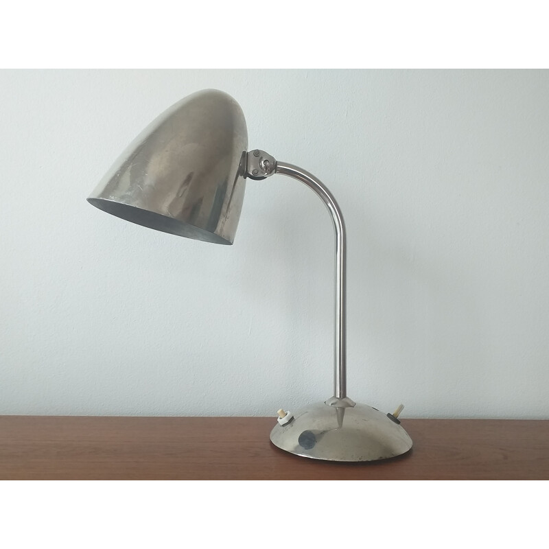 Vintage Art Deco, Functionalism, Bauhaus Table Lamp, Franta Anyz, 1930