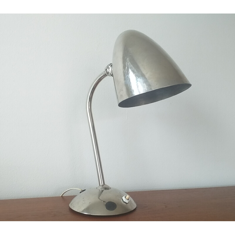 Vintage Art Deco, Functionalism, Bauhaus Table Lamp, Franta Anyz, 1930