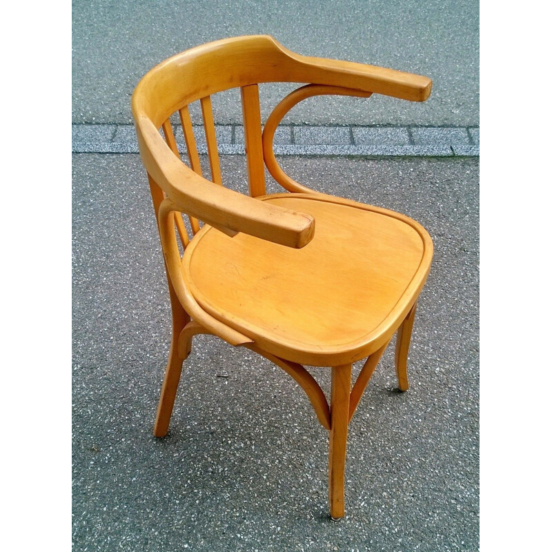 Fauteuil vintage d’administration n  21 par Baumann 1960