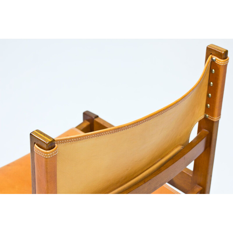 Paire de chaises à manger vintage de Sven Kai Larsen pour Nordiska Kompaniet
