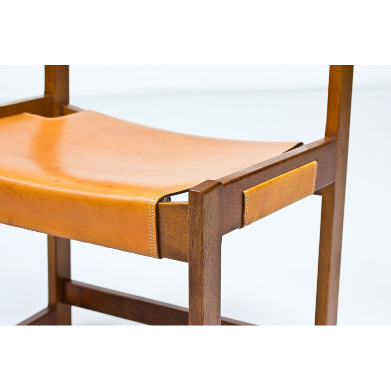 Paire de chaises à manger vintage de Sven Kai Larsen pour Nordiska Kompaniet