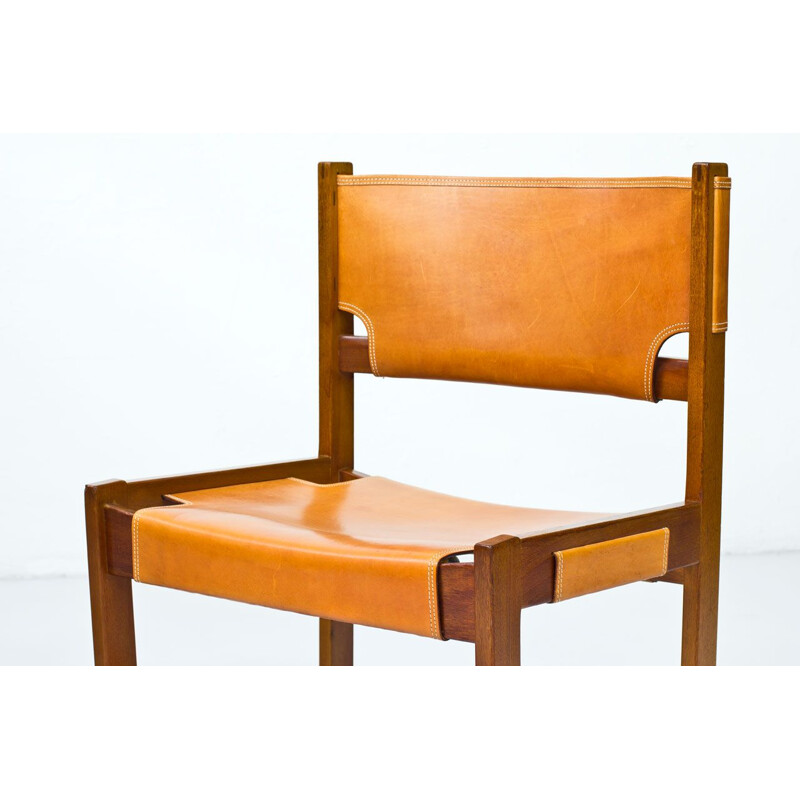 Pair of vintage Dining Chairs by Sven Kai Larsen for Nordiska Kompaniet