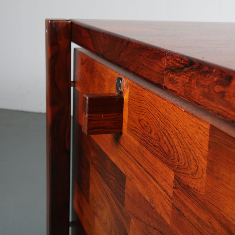 Bureau vintage en bois de Jorge Zalszupin de L'Atelier San Paulo, 1960