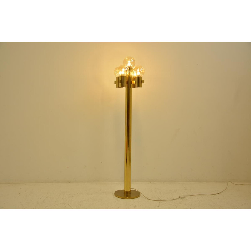 Vintage floor lamp by Gaetano Sciolari 1970