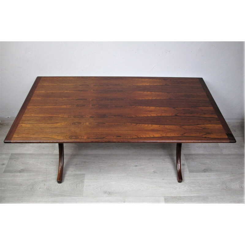 Vintage table by K. E. Ekseliusa for O Carlssom, Sweden, 1960s