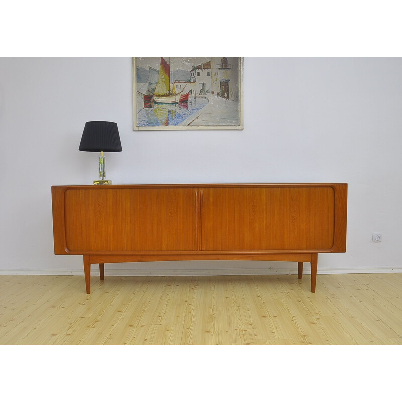 Buffet vintage en teck de Bernhard Pedersen and Søn, années 1960