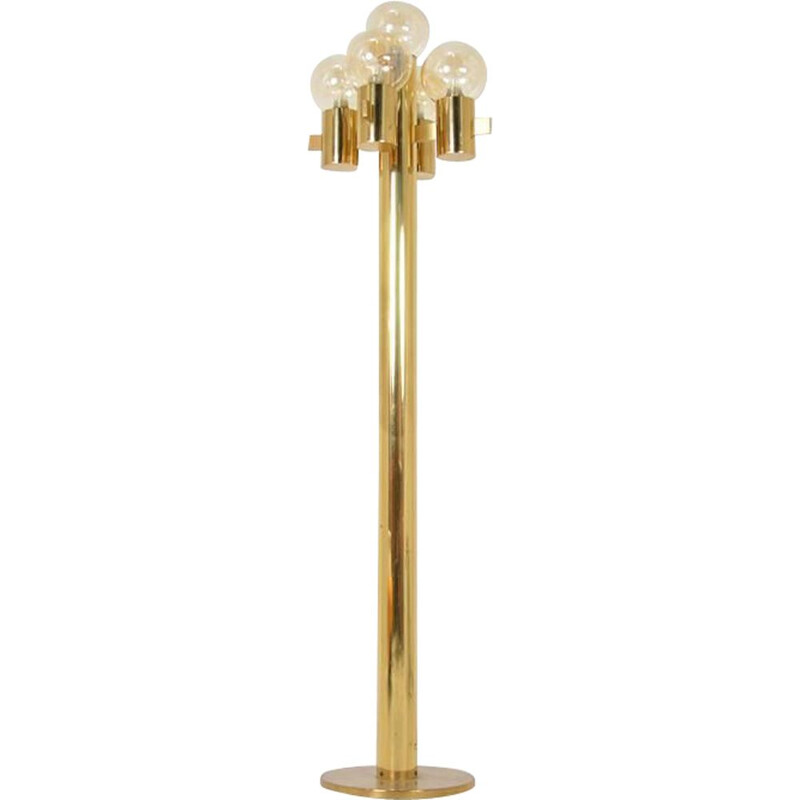 Vintage floor lamp by Gaetano Sciolari 1970