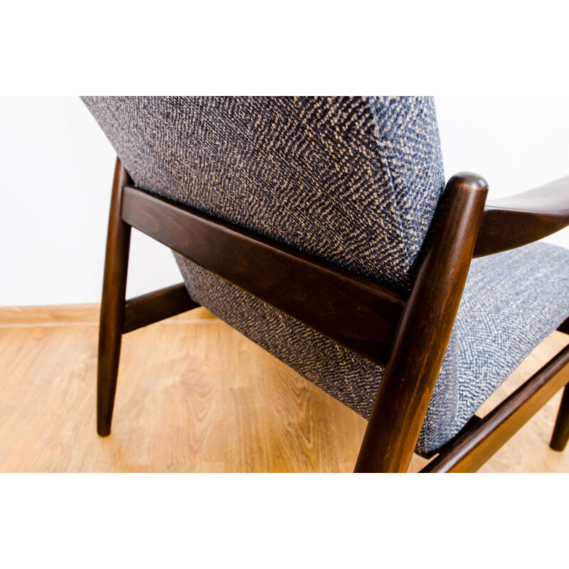 Model GFM-64 vintage armchair by Edmund Homa for GFM, 1960s