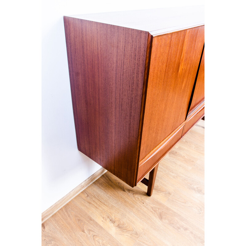 Danish teak vintage cabinet by E. W. Bach for Sejling Skabe, 1957