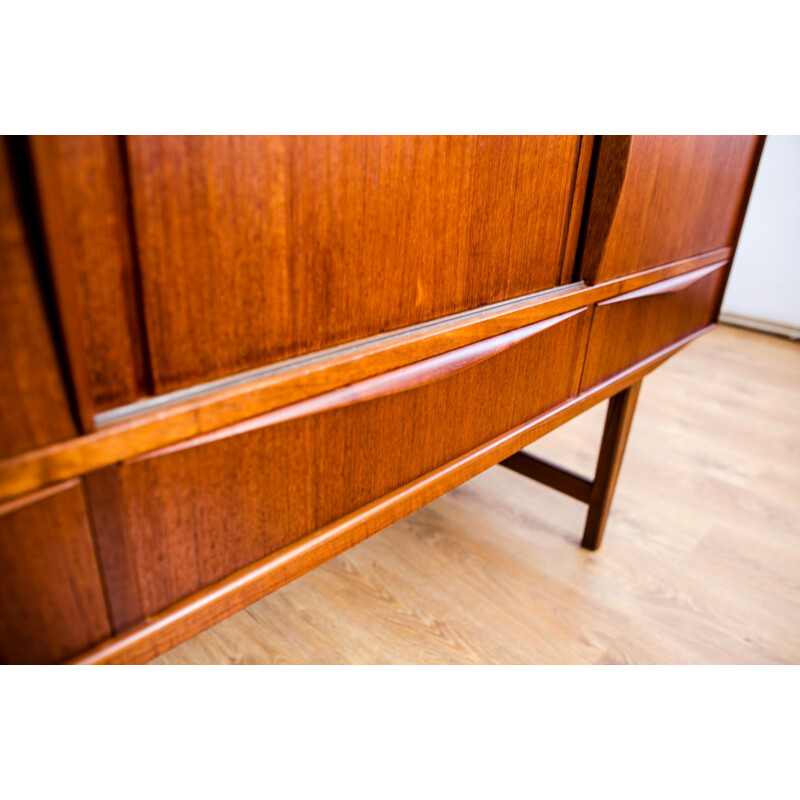 Danish teak vintage cabinet by E. W. Bach for Sejling Skabe, 1957