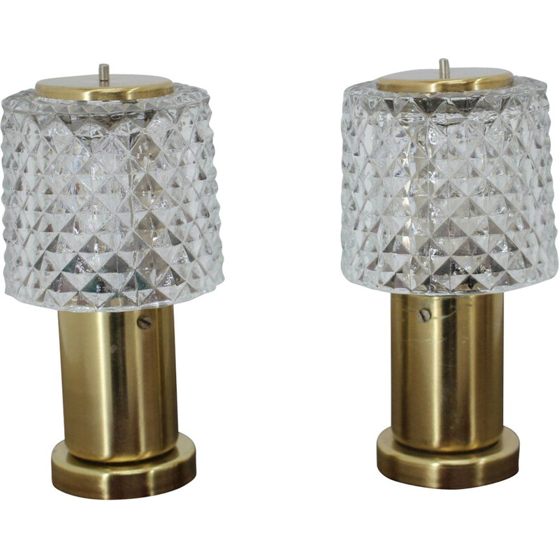 ensemble de 2 lampes - 1960