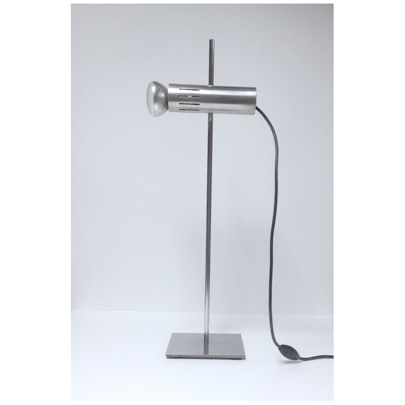 Disderot lamp in metal, Alain RICHARD - 1950s