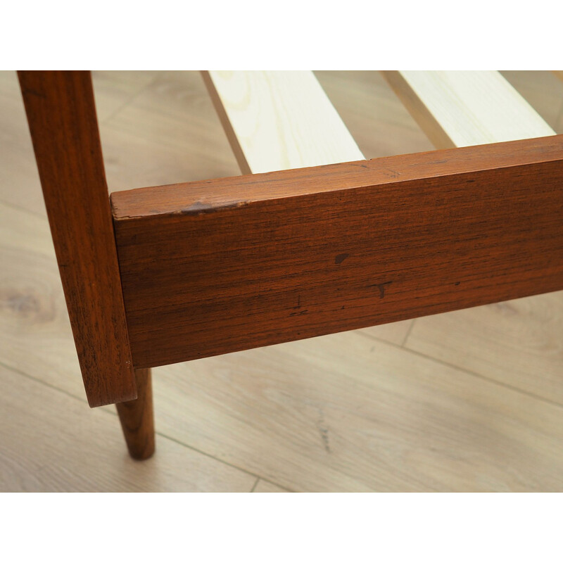 Teak vintage bed frame by Sino, 1970s