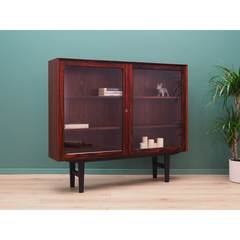 Vintage rosewood bookcase by Brouer Mobelfabrik, 1960-70s