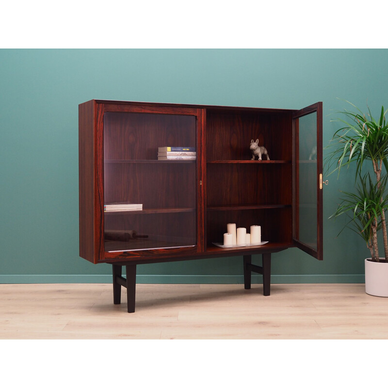 Vintage rosewood bookcase by Brouer Mobelfabrik, 1960-70s