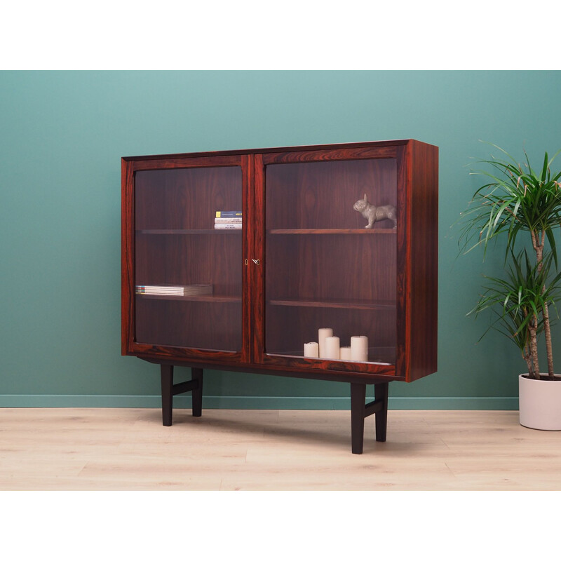 Vintage rosewood bookcase by Brouer Mobelfabrik, 1960-70s